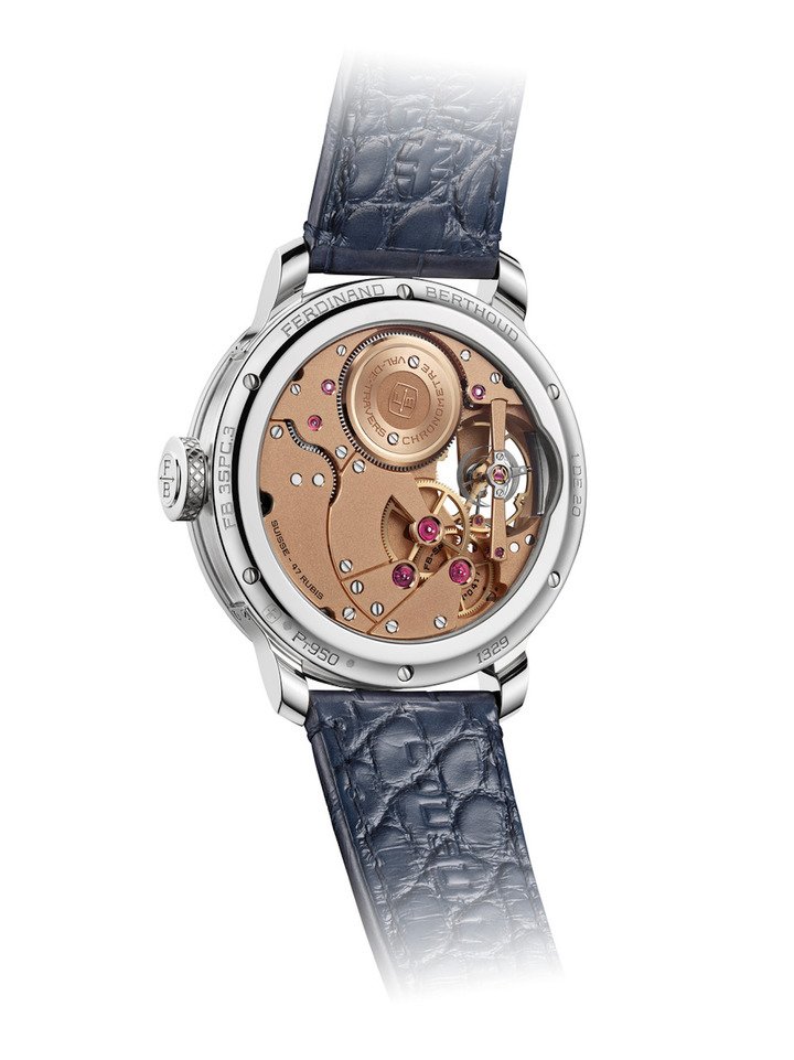 Ferdinand Berthoud marks 10 years with new FB 3SPC platinum model