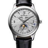 Jaeger-LeCoultre Master Calendar with meteorite stone dial, stainless steel