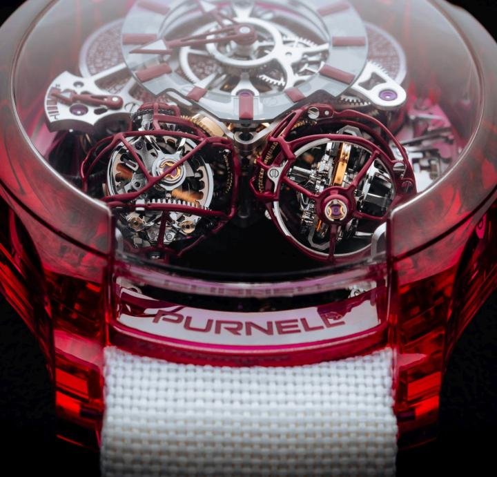 Purnell unveils the Escape II Unique Absolute Sapphire “Hancock Red”