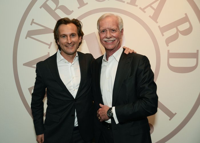 Bruno Grande (left) & Captain Sullenberger (right)