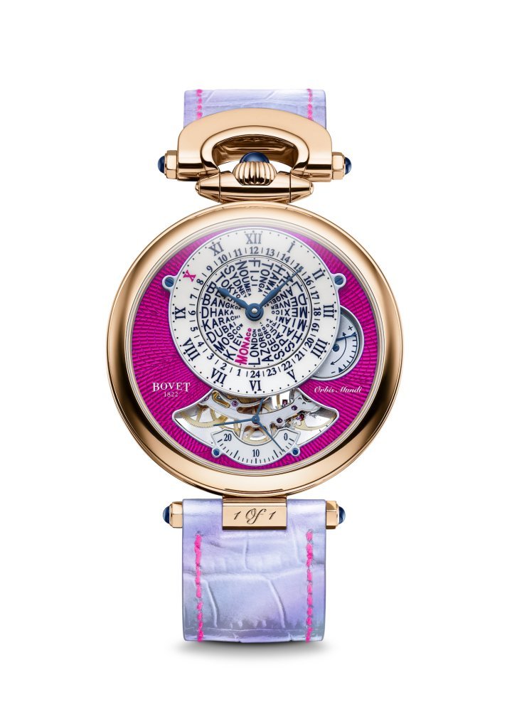Bovet 1822 unveils the Orbis Mundi Only Watch Special Edition