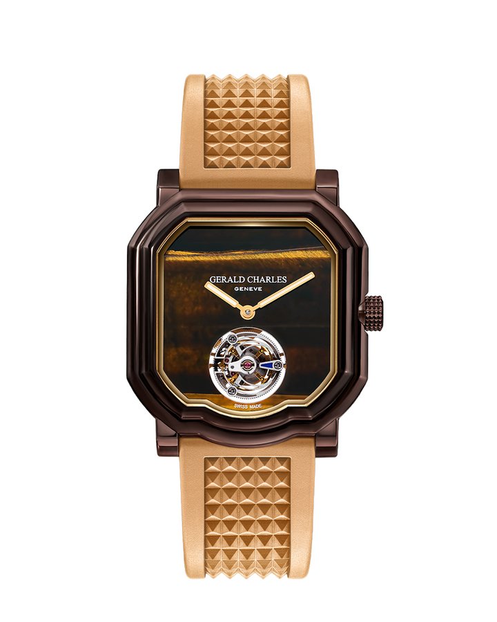 Ahmed Seddiqi and Gerald Charles unveil the Maestro ‘Tiger's Eye' Limited Edition