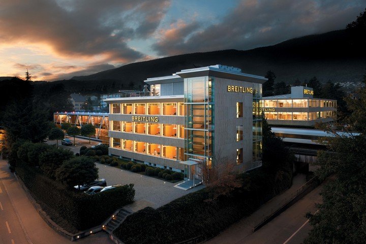 Breitling headquarters in Grenchen