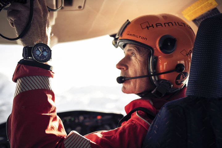 Presenting Hamilton's special timepiece for Air Zermatt 