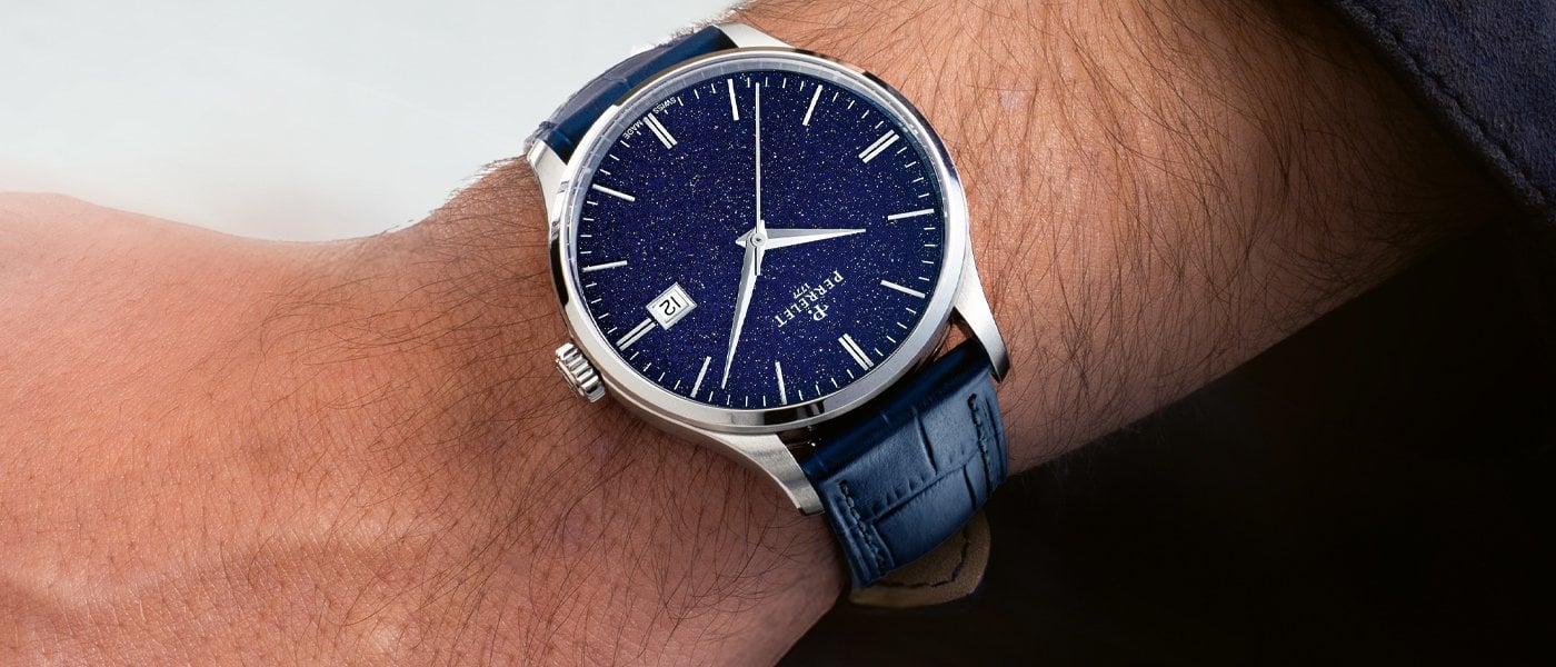 Perrelet Weekend Aventurine: an eye-catching new dial