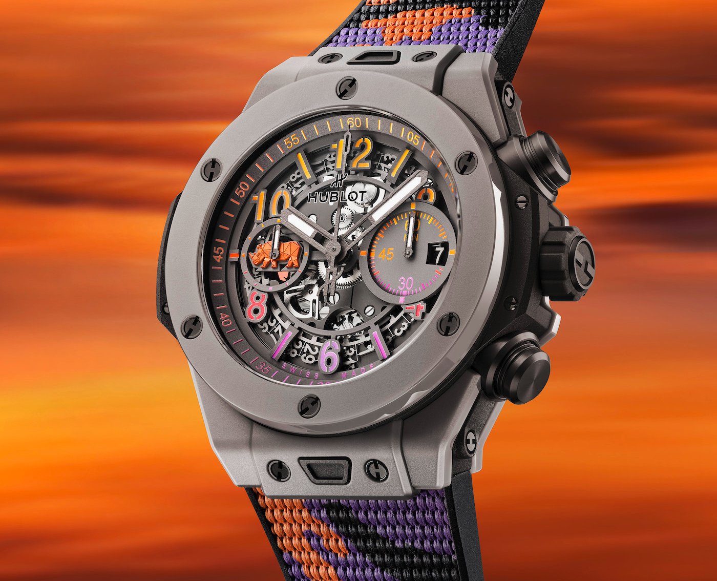 Hublot Big Bang Unico Sorai Time for Rhinos