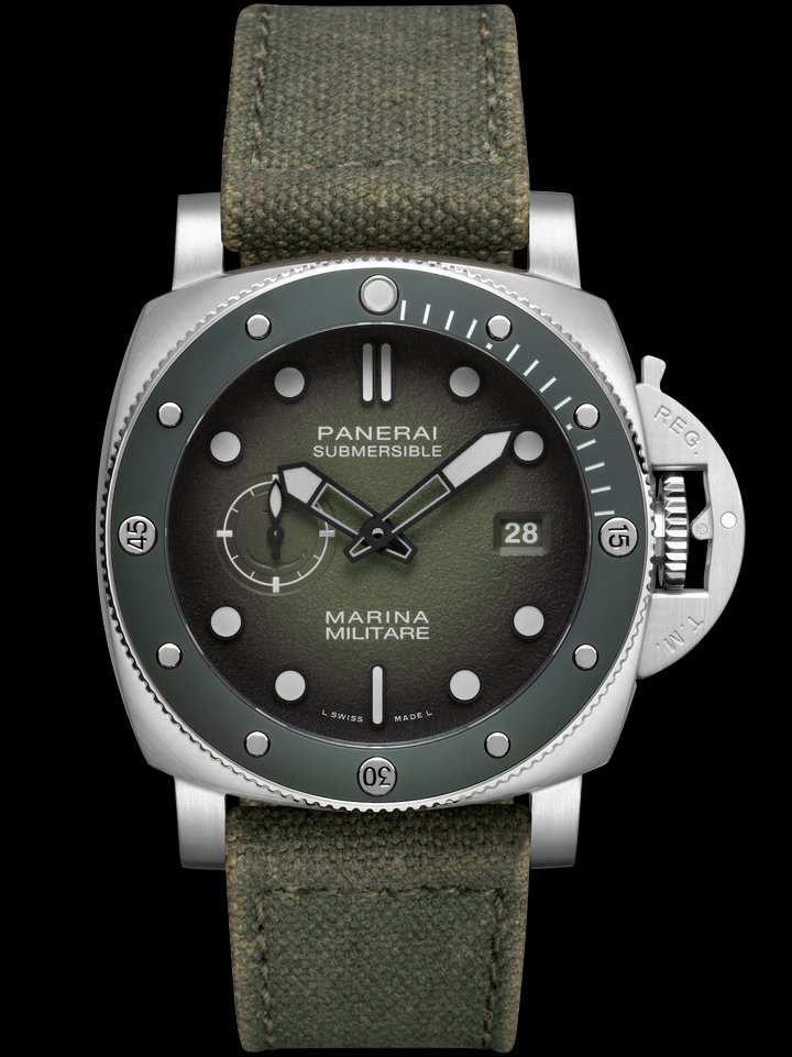 Panerai honours Navy legacy with new Submersible Marina Militare collection