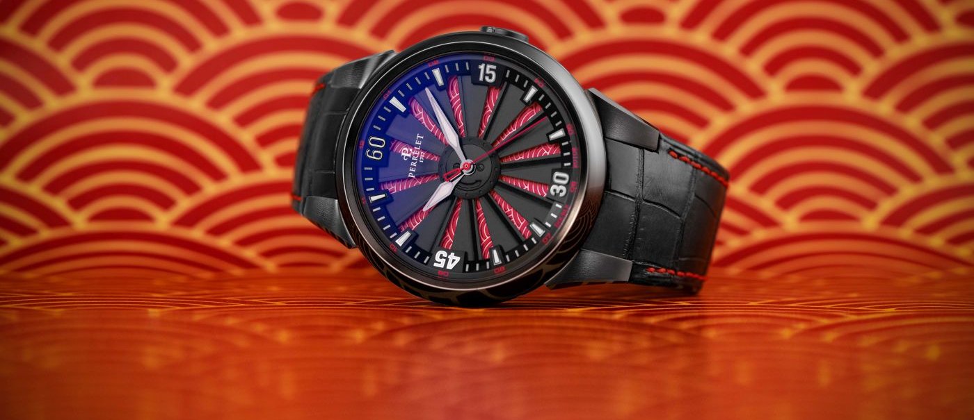 Perrelet presents the Turbine Seigaiha in a limited edition
