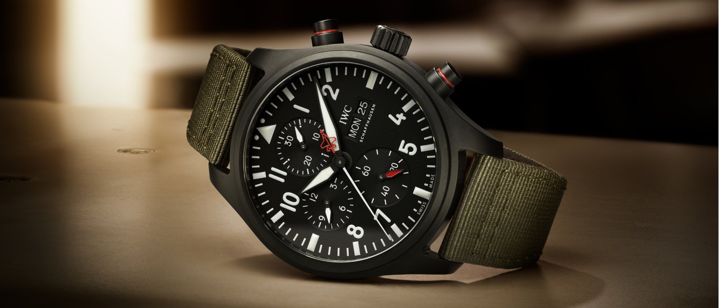 IWC presents the Chronograph Top Gun Edition “SFTI” 