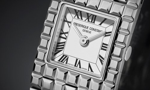 Frederique Constant reboots bracelet watch with glam-rock flair