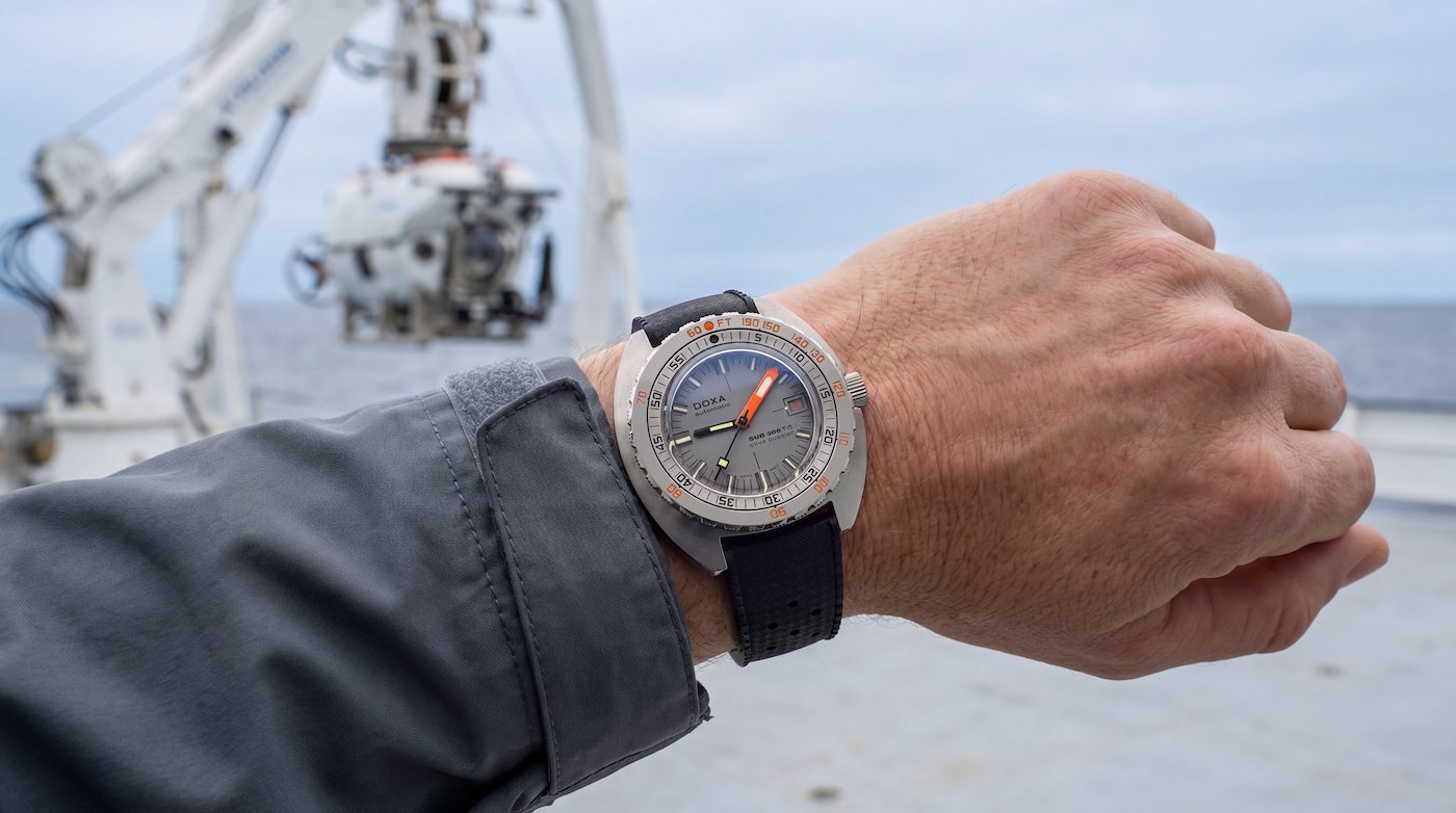 Doxa unveils the SUB 300 Ti5 Clive Cussler