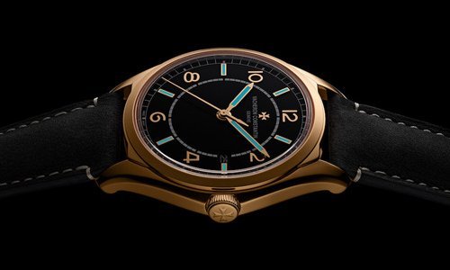Vacheron Constantin Fiftysix Black Dial self-winding in mid-century style