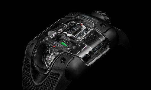 Hublot MP-10 Tourbillon in new sapphire and black ceramic cases