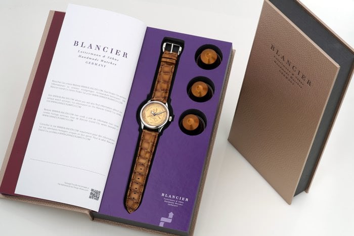 A Grand Cru watch by Blancier