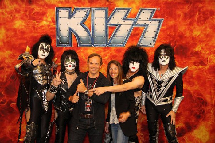 The KISS Band with Mr Dufour