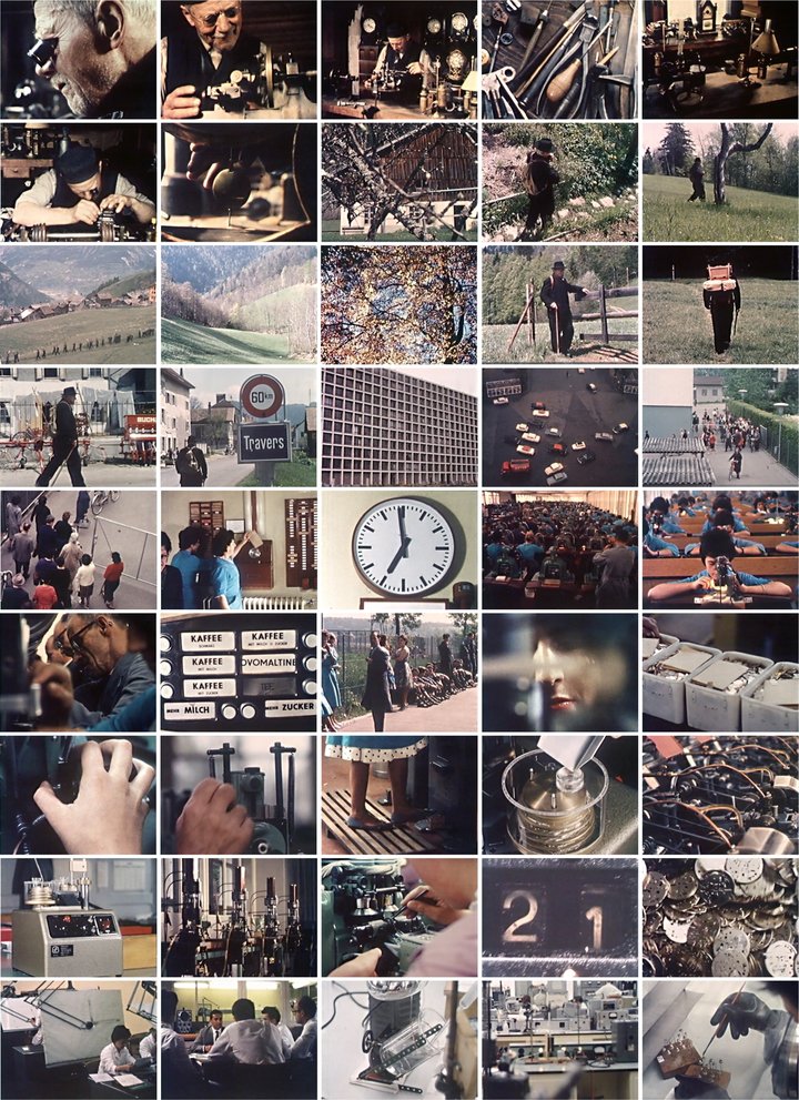 Scenes from Les Hommes de la Montre, directed by Henry Brandt (1964)