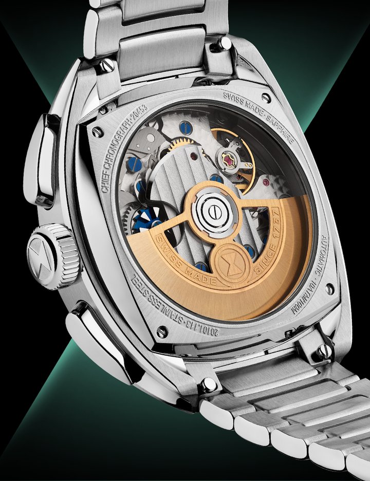 Favre Leuba expands Chief Chronograph collection in British Racing Green and Dune