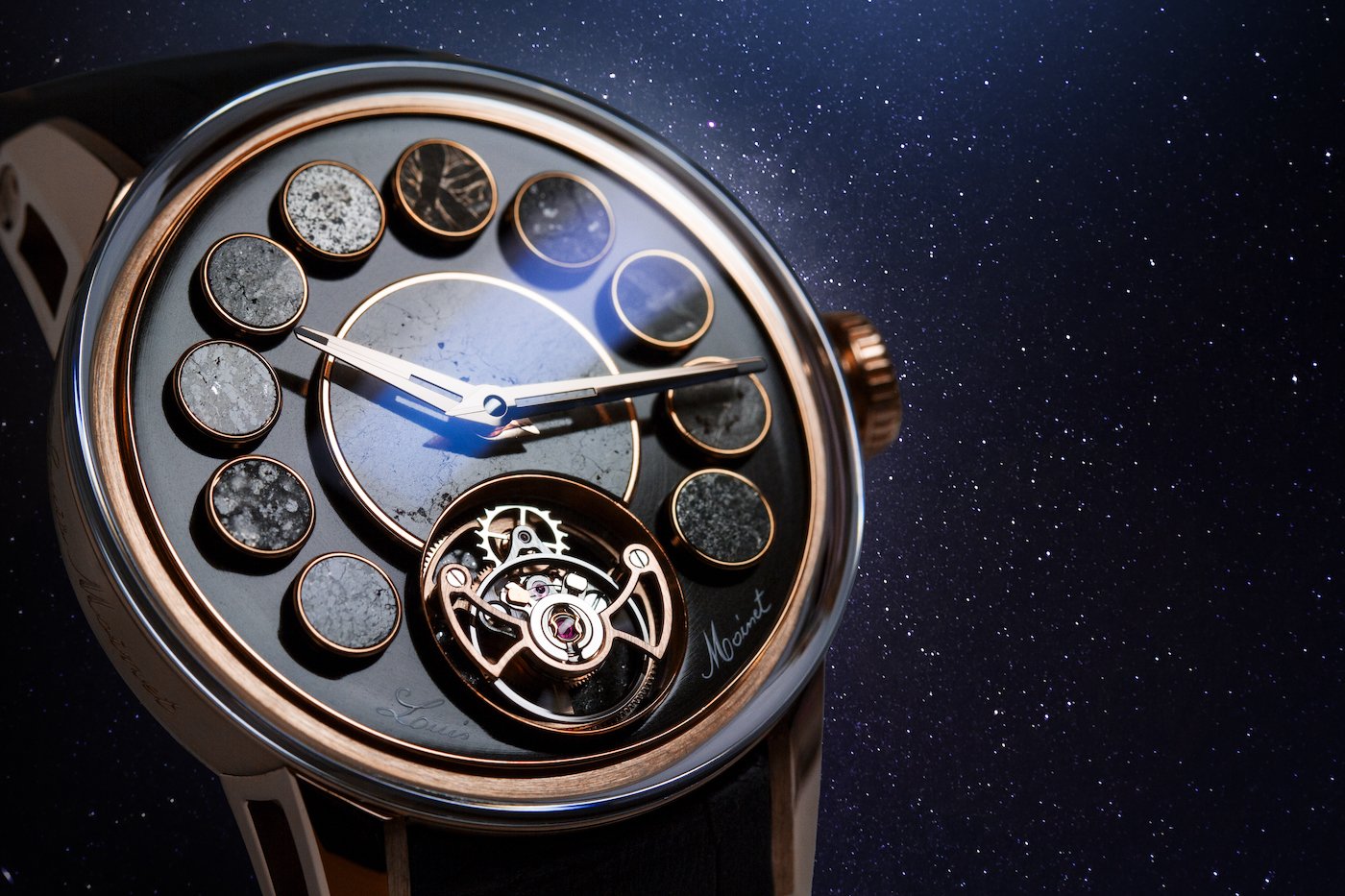 Louis Moinet Cosmopolis: the watch that fell to Earth