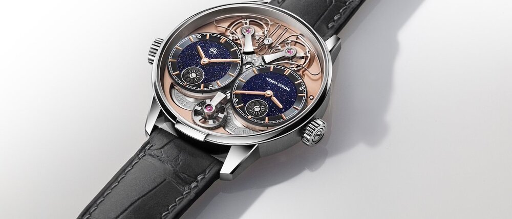 Armin Strom Dual Time GMT Resonance Aventurine