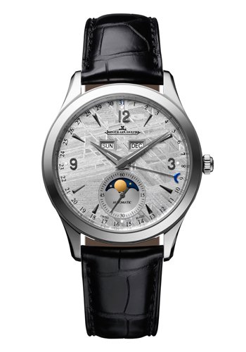 Jaeger-LeCoultre Master Calendar with meteorite stone dial, stainless steel