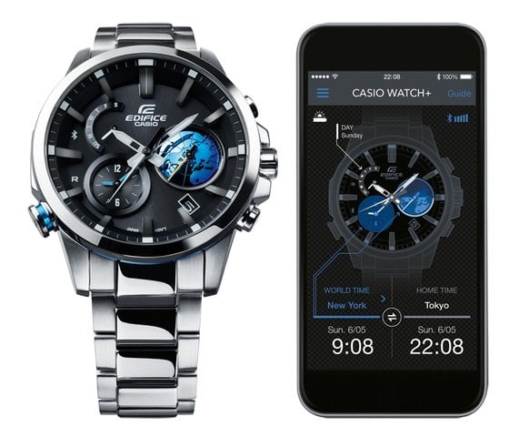 SPOTLIGHT - Casio EDIFICE EQB-600 Smartphone Link Series: The World at Your Wrist