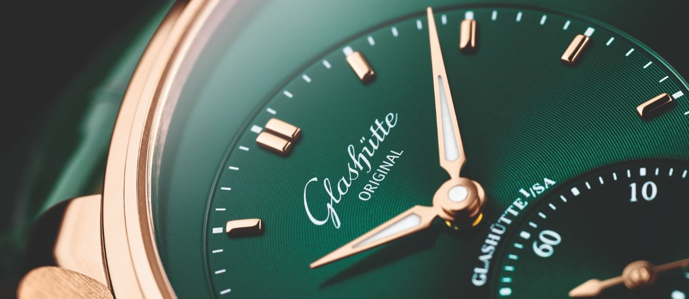 Glashütte Original: the PanoMaticLunar now in lush green