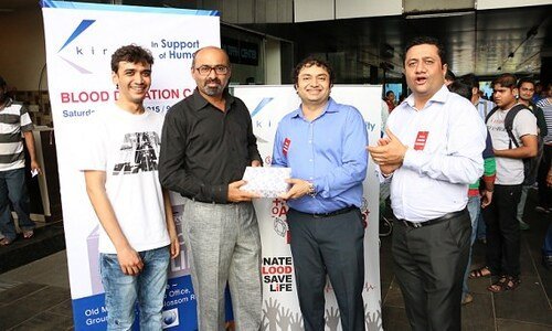 Kiran Gems Organises Blood Donation Drive In Support Of Humanity