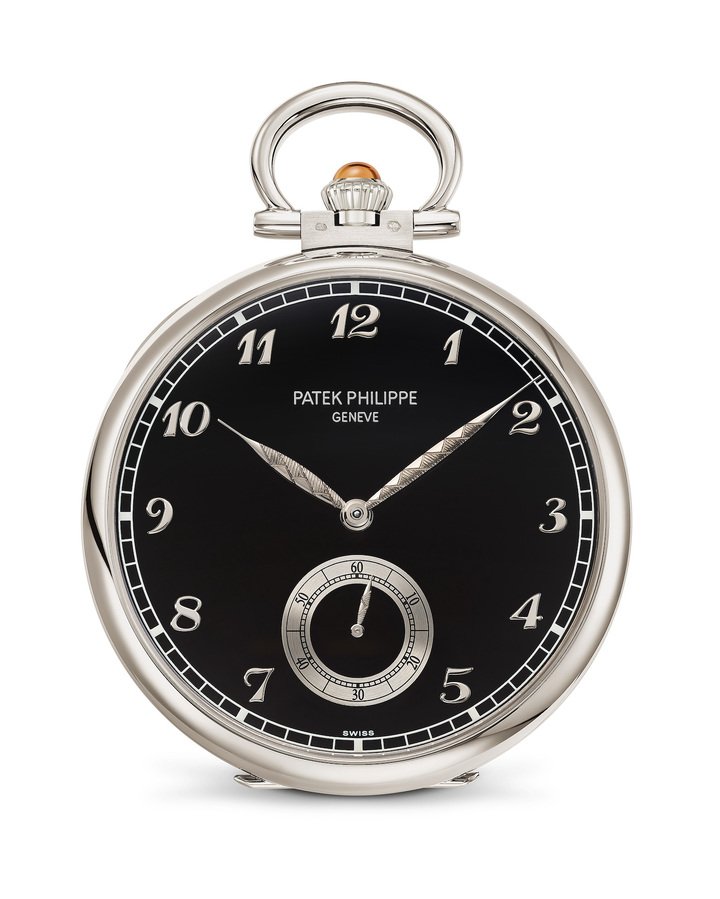  Patek Philippe pocket watch, ref. 995/118J-001. A one-off piece from the Rare Handcrafts 2022 collection. 223 pieces in total, 23 different species of wood.