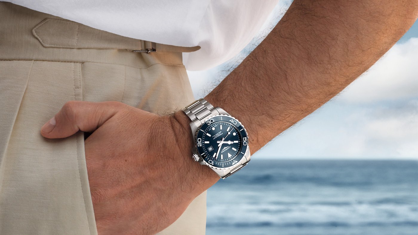 Longines unveils an extensively redesigned HydroConquest collection