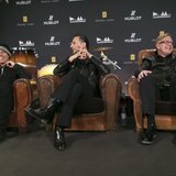 Depeche Mode: (from left) Martin Gore, Dave Gahan and Andy Fletcher