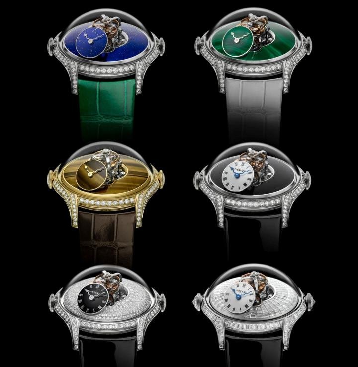 New editions in MB&F's Legacy Machine Flying T collection 
