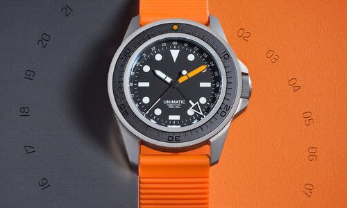 Unimatic x Exquisite Timepieces Modello Uno ref. U1S-T-GMT-ET