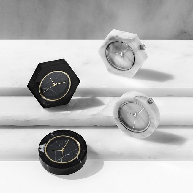 The marble-made Mason Watch