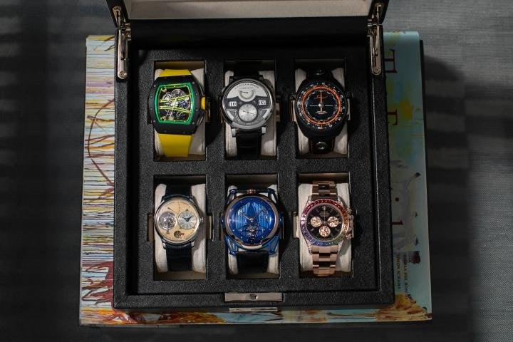 The average price at WatchBox is over ,000. Rare models from independent brands are particularly sought-after today.