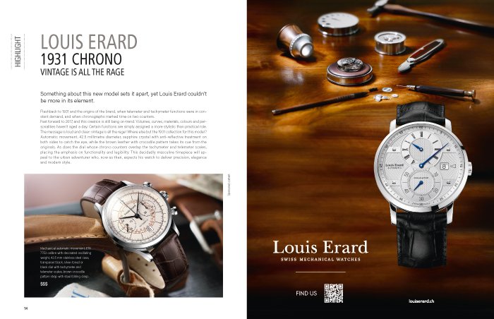 LOUIS ERARD 1931 CHRONO