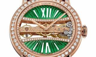 CORUM Lady Golden Bridge Round 39 MM 