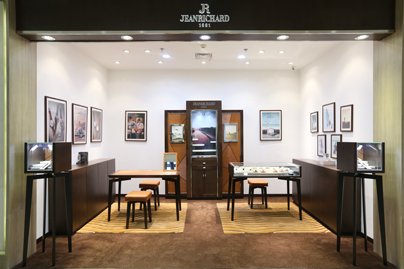 The new JeanRichard boutique at the Harmony World Watch Centre in Xi'an