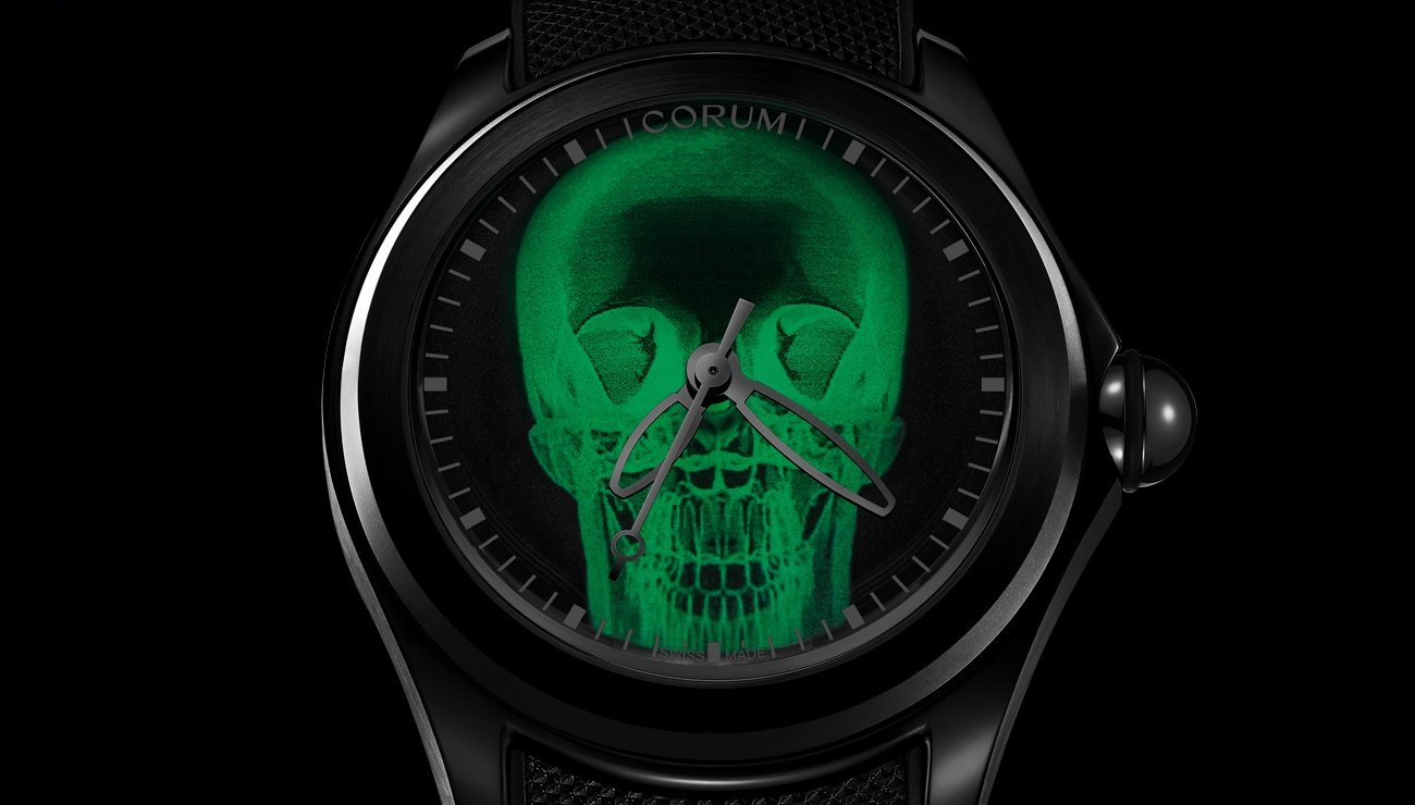 Corum launches an X Ray version of its Bubble watch