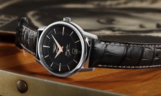 Longines: The Flagship Heritage with black dial
