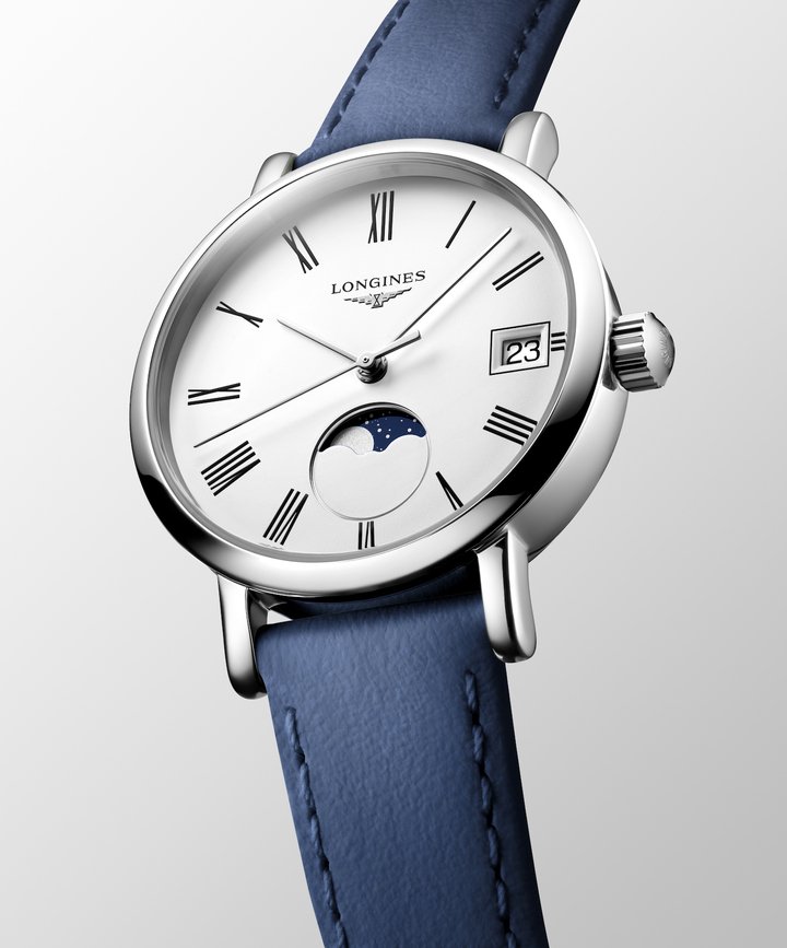 Longines elegant collection adds new moonphase models