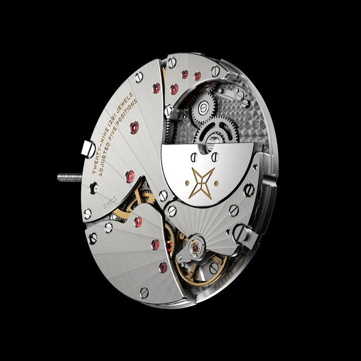 The 5401 calibre (ultra-thin with micro-rotor, 2.6 mm thick).