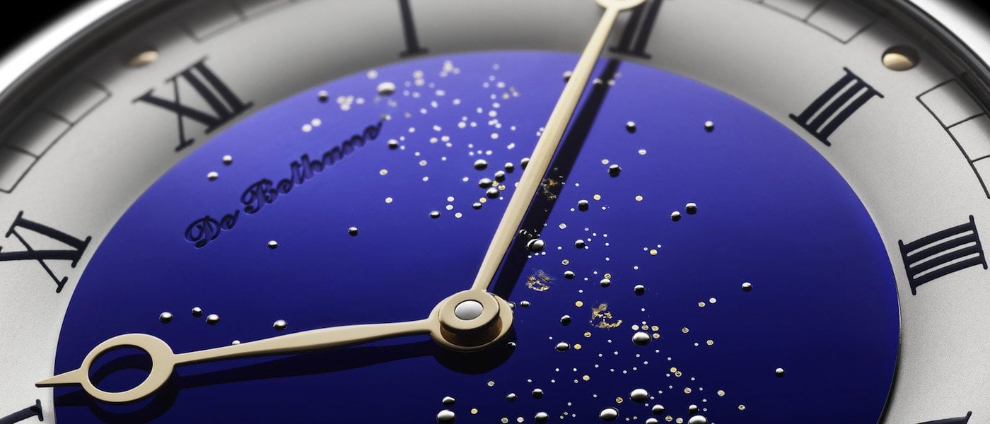 New size, same classic design: Presenting the De Bethune DB25 Starry Varius