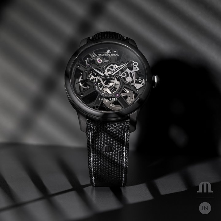 Maurice Lacroix and Label Noir reunite for a new Masterpiece Skeleton