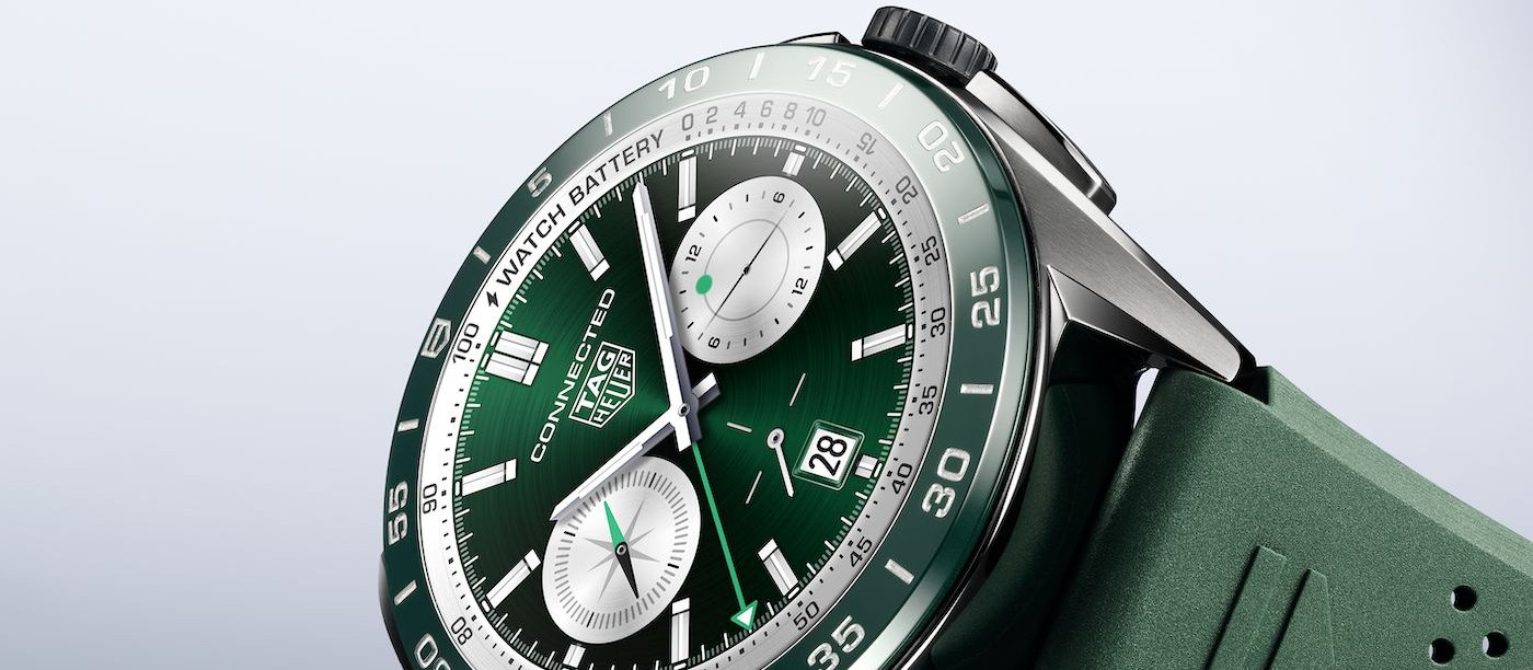 TAG Heuer's latest Connected Calibre E4 in a stunning green 