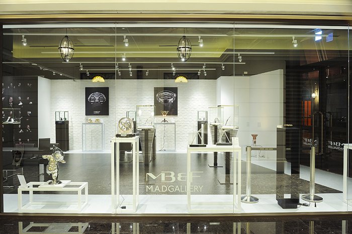 Window display - M.A.D.Gallery in Taipei 
