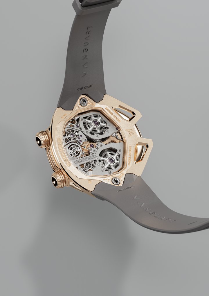 Vanguart unveils rose gold and arabic numerals Black Hole models
