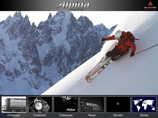 Alpina launches iPad app