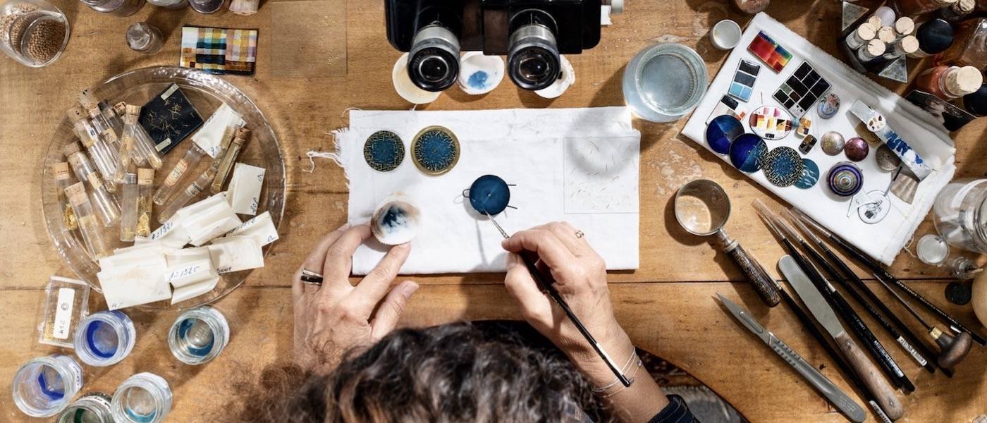 The multiple talents of enamellist Anita Porchet
