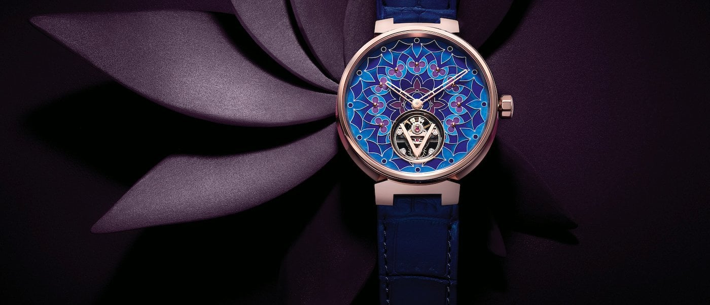 Louis Vuitton unveils the Tambour Moon Flying Tourbillon Kaleidoscope