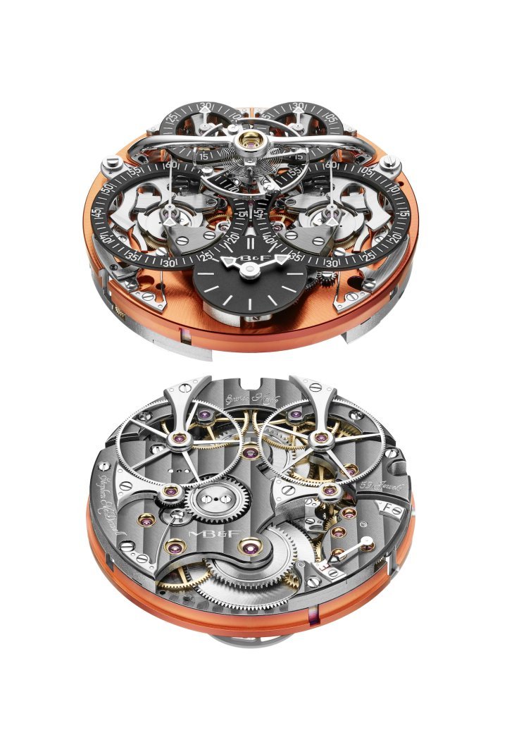 The movement of the LM Sequential EVO by MB&F